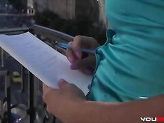 Tattoo Tron fucks Nikky Thorne in Budapest