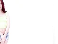 Petite Teen cheerleader fucked creampie at casting hardcore